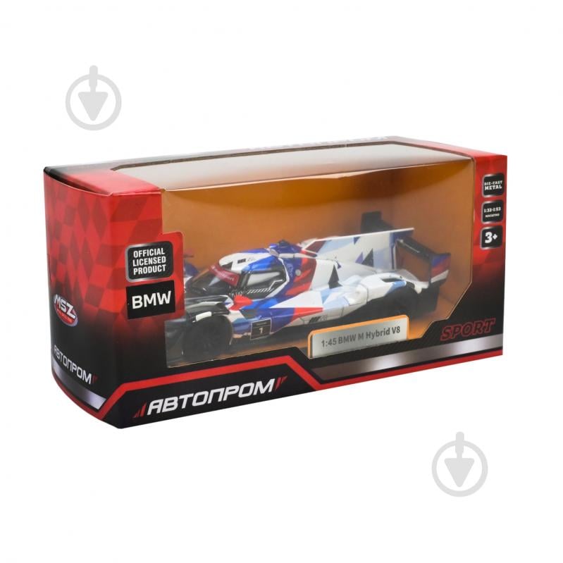 Автомодель Автопром 1:45 BMW M Hybrid V 4383 - фото 5