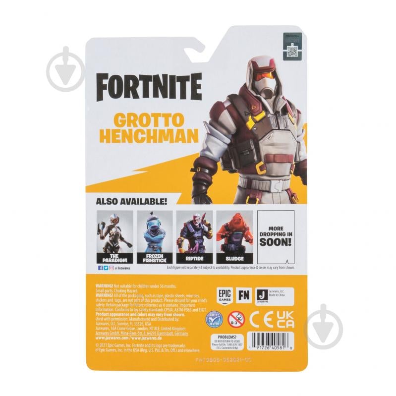 Фигурка коллекционная Fortnite Solo Mode Core Figure Grotto Henchmen S9 10 см FNT0806 - фото 5