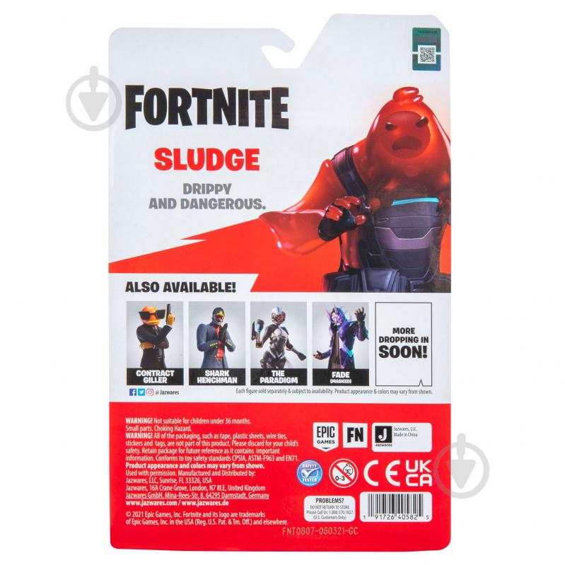 Фигурка коллекционная Fortnite Solo Mode Core Figure Sludge S9 10 см FNT0807 - фото 4