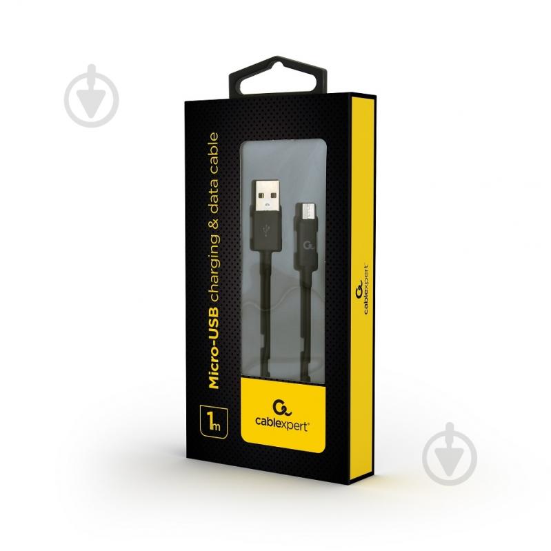 Кабель Cablexpert 1 м (CC-USB2P-AMmBM-1M) USB 2.0 A-тато/Micro B-тато - фото 2 Кабель Cablexpert 1 м (CC-USB2P-AMmBM-1M) USB 2.0 A-тато/Micro B-тато - фото 2
