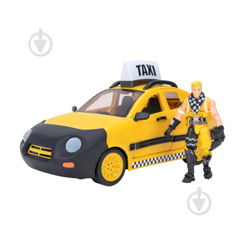 Ігровий набір Fortnite Joy Ride Vehicle Taxi Cab автомобіль і фігурка FNT0817 - фото 11