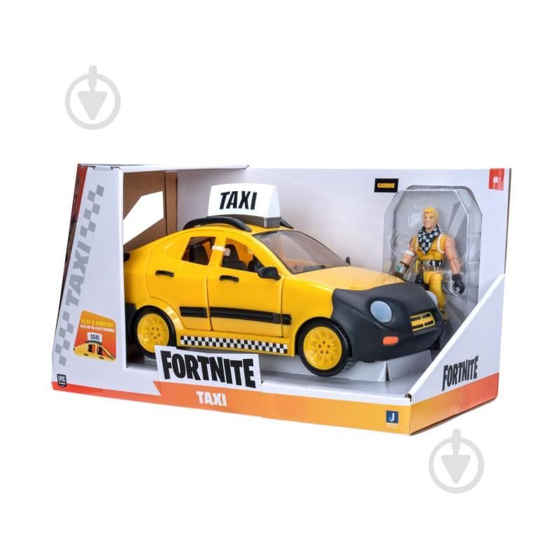 Ігровий набір Fortnite Joy Ride Vehicle Taxi Cab автомобіль і фігурка FNT0817 - фото 2