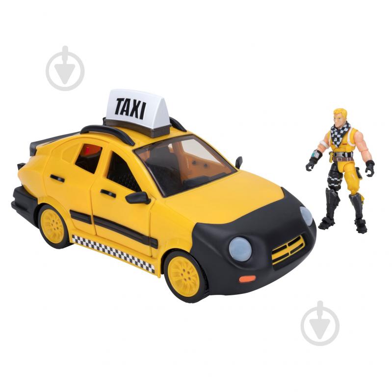 Ігровий набір Fortnite Joy Ride Vehicle Taxi Cab автомобіль і фігурка FNT0817 - фото 12