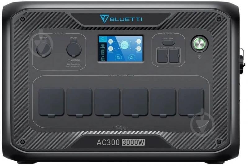 Зарядна станція BLUETTI AC300+B300K Home Battery Backup 3000W LiFePO4 (2764,8 Вт·год) - фото 2