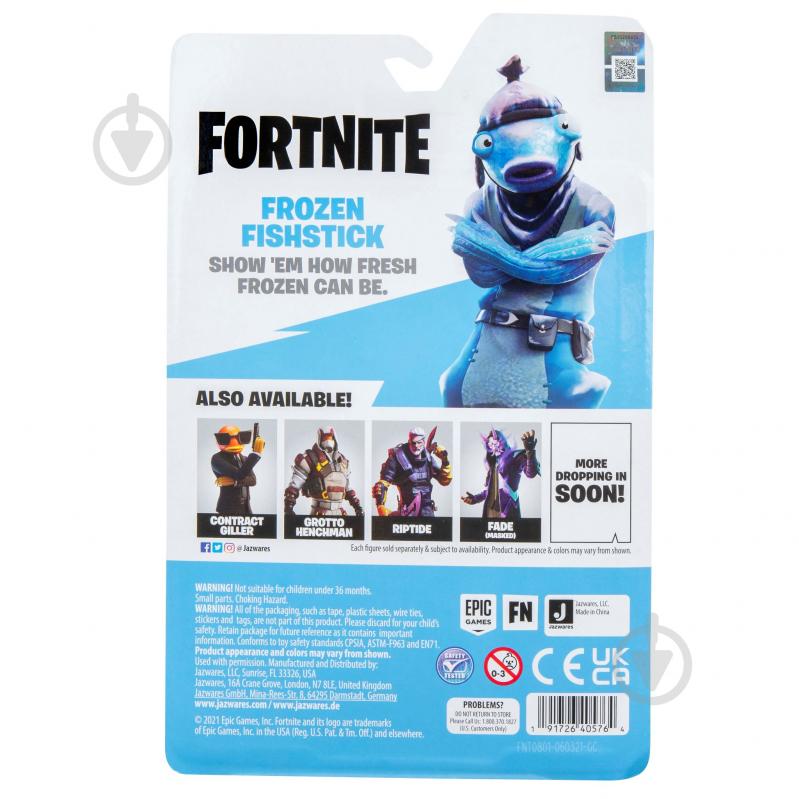 Фігурка колекційна Fortnite Solo Mode Core Figure Frozen Fishstick S9 10 см. FNT0801 - фото 3