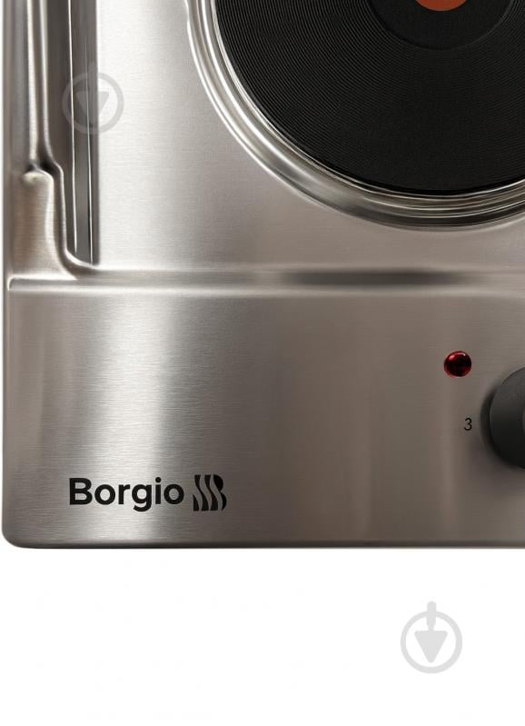 Варильна поверхня електрична Borgio 6850-04R Inox - фото 9