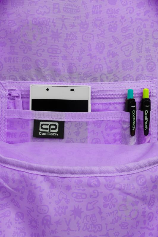 Рюкзак CoolPack Rider Powder Purple 43х30х18 см - фото 4