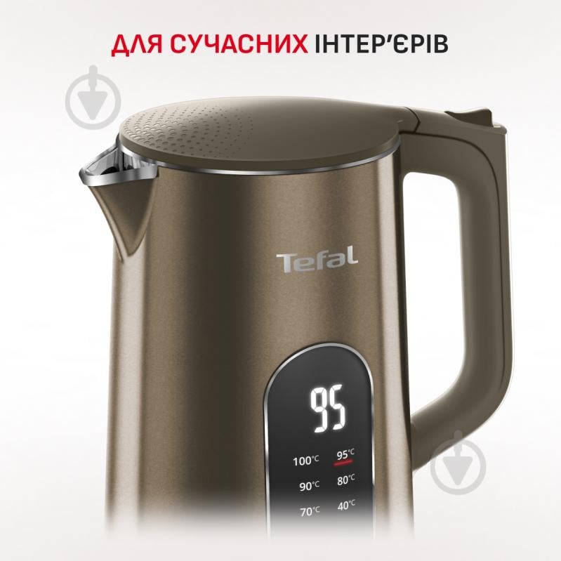 Електрочайник Tefal Selection KI871FE0 - фото 4 Електрочайник Tefal Selection KI871FE0 - фото 4