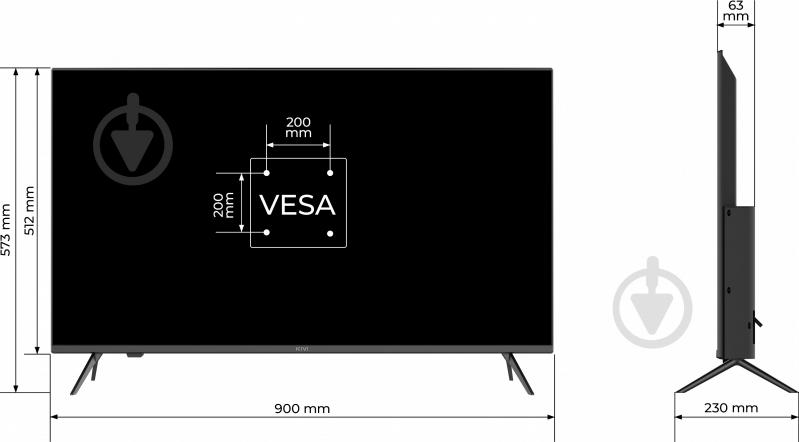 Телевизор Kivi 40F550NB - фото 9