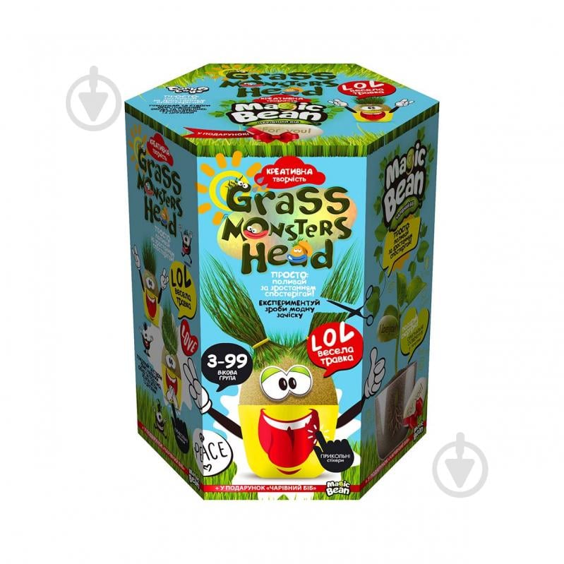 Игровой набор Danko Toys GRASS MONSTERS HEAD укр. (8) в ассортименте - фото 3