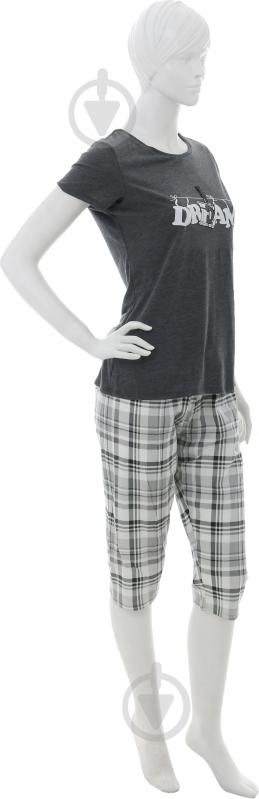 Пижама женская Roksolana 580/12352 р. М черный с белым - фото 2