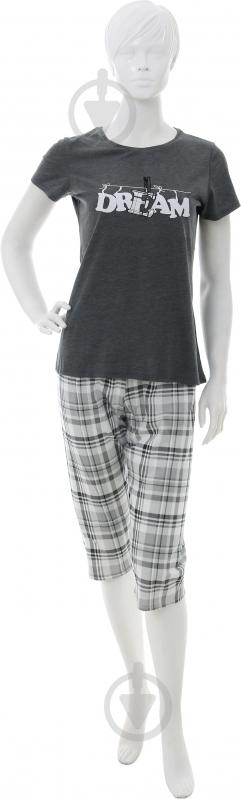 Пижама женская Roksolana 580/12352 р. М черный с белым - фото 1