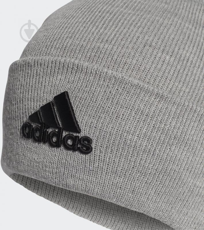 Шапка Adidas Logo Woolie GE0596 р.XL сірий - фото 4