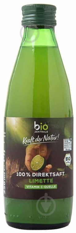 Сок лайма Bio Zentrale органический 250 мл - фото 1