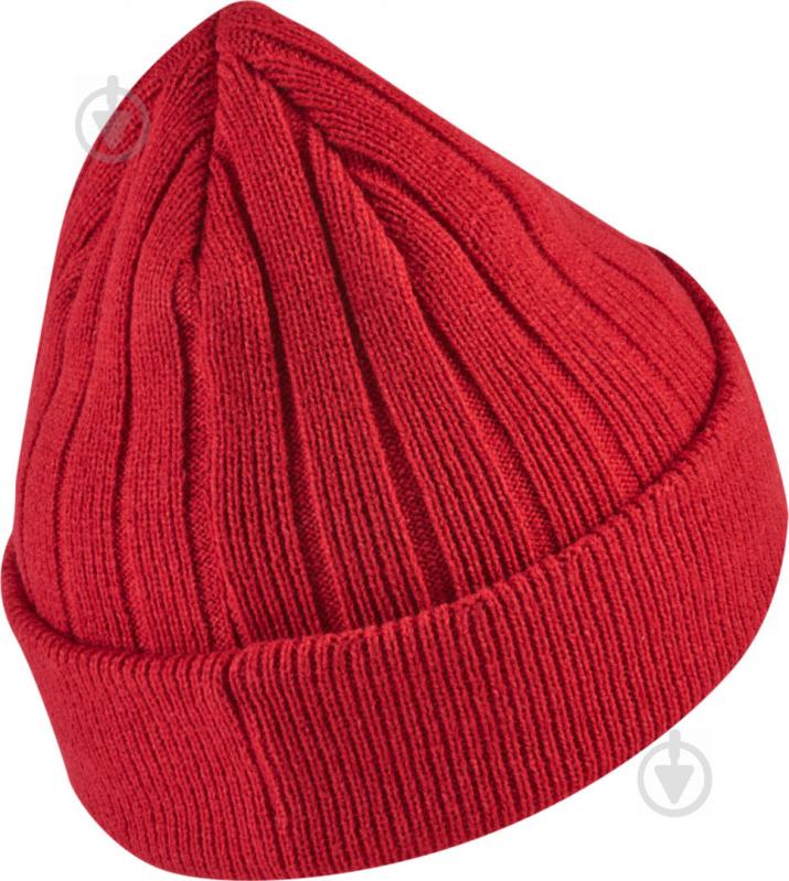 Шапка Jordan Beanie Cuffed Ingot CI3912-687 р.one size красный - фото 3