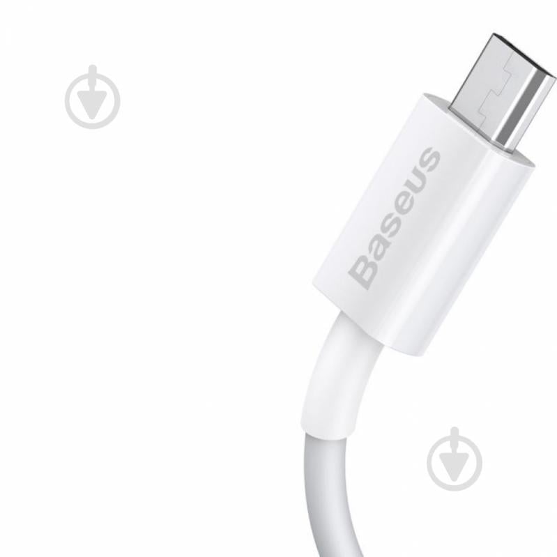 Кабель BASEUS Superior Series Fast Charging Data Cable USB to Micro 2 A 2 м белый (CAMYS-A02) - фото 3 Кабель BASEUS Superior Series Fast Charging Data Cable USB to Micro 2 A 2 м белый (CAMYS-A02) - фото 3