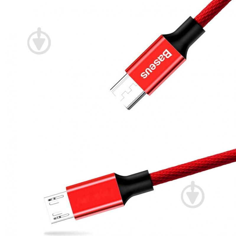 Кабель BASEUS Yiven Cable for Micro 1,5 м red (CAMYW-B09) - фото 2