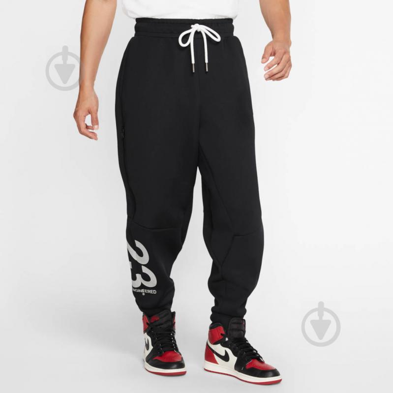 Штани Jordan M J 23ENG FLEECE PANT CD6060-010 р. L чорний - фото 4