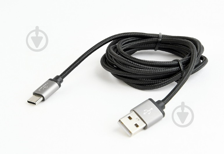 Кабель Cablexpert Lightning – USB 1,8 м черный (CCB-mUSB2B-AMCM-6) USB2.0 A-папа/Type-C - фото 1