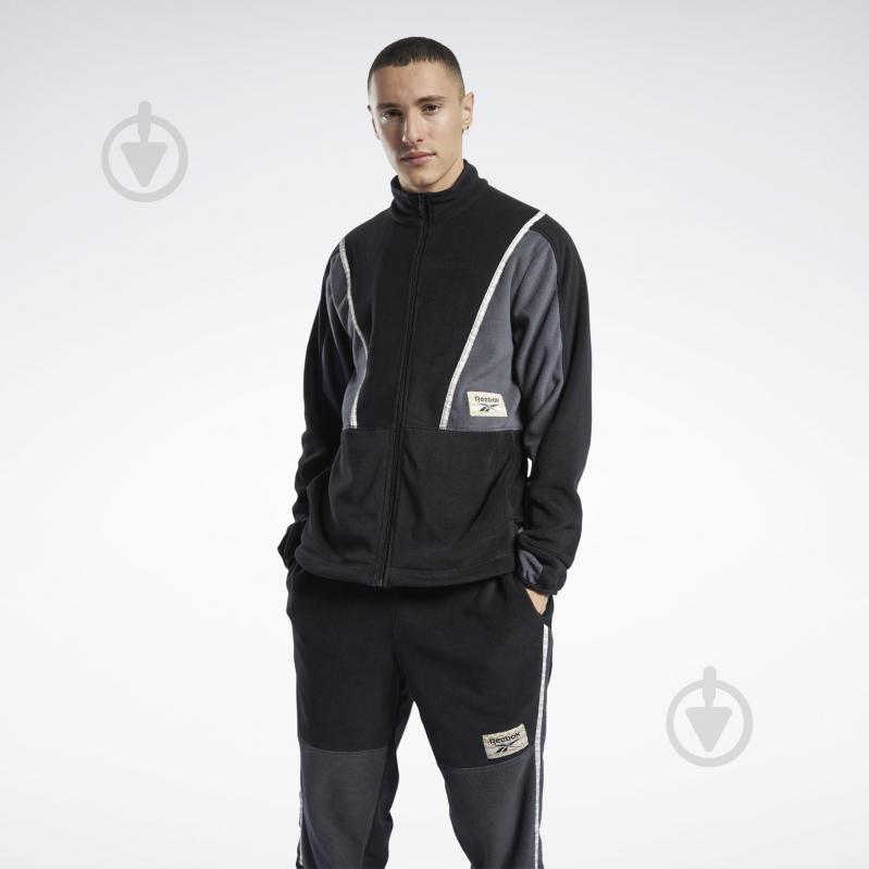 Джемпер Reebok CL GP WE TRACKTOP FT7182 р. M черный - фото 1