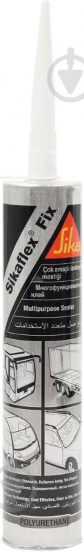 Клей-герметик Sika Sikaflex-Fix однокомпонентный белый 300 мл - фото 2