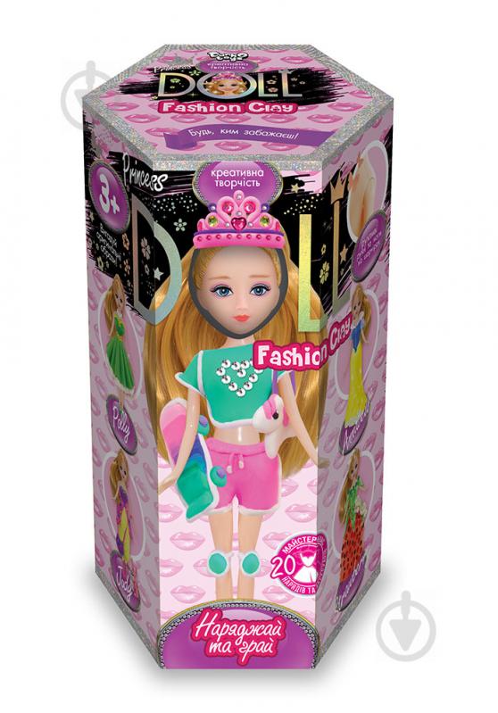 Набір для творчості Danko Toys PRINCESS DOLL малий укр. (8) в асортименті - фото 1