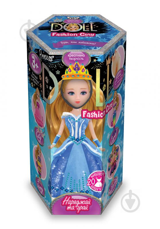 Набір для творчості Danko Toys PRINCESS DOLL малий укр. (8) в асортименті - фото 2