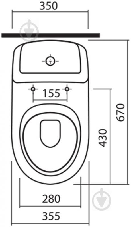 Унитаз-компакт Kolo Solo S79218-00U с сиденьем из полипропилена - фото 4