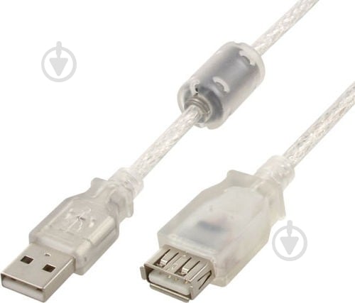 Кабель Cablexpert 4,5 м белый (CCF-USB2-AMAF-TR-15) - фото 1 Кабель Cablexpert 4,5 м белый (CCF-USB2-AMAF-TR-15) - фото 1