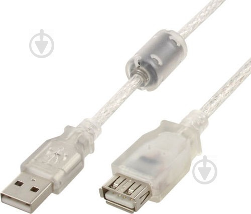 Подовжувач Cablexpert 2 м білий (CCF-USB2-AMAF-TR-2M) - фото 1