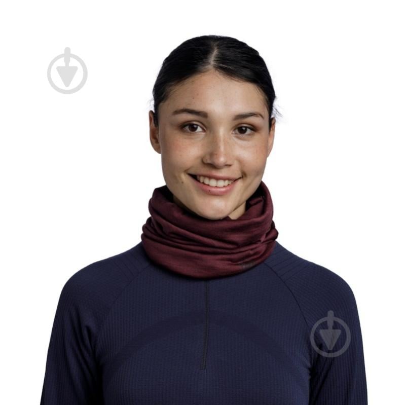 Мультиповязка BUFF LIGHTWEIGHT MERINO WOOL BU 113010.653.10.00 р.one size фиолетовый - фото 2