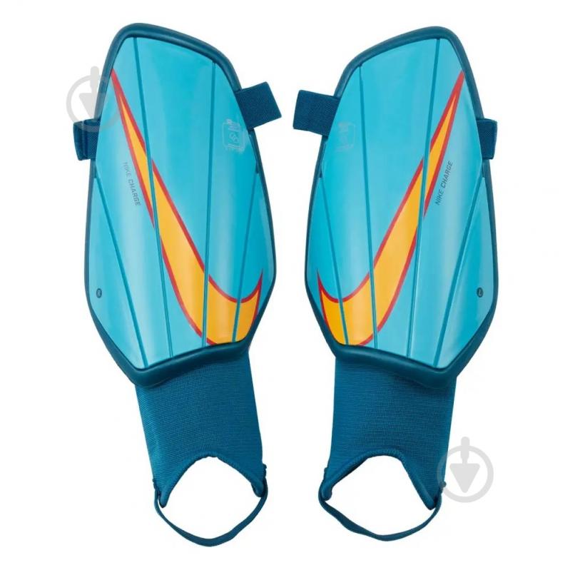 Щитки футбольные Nike Charge SP2165-447 L синий - фото 1