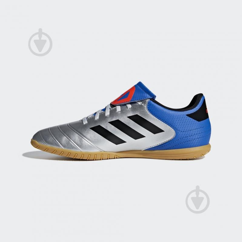 Футзальная обувь Adidas COPA TANGO 18.3 IN DB2448 р.41 1/3 серебряный - фото 6