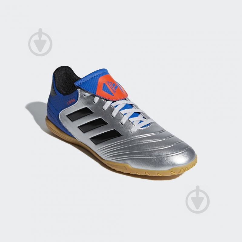 Футзальная обувь Adidas COPA TANGO 18.3 IN DB2448 р.44 серебряный - фото 4