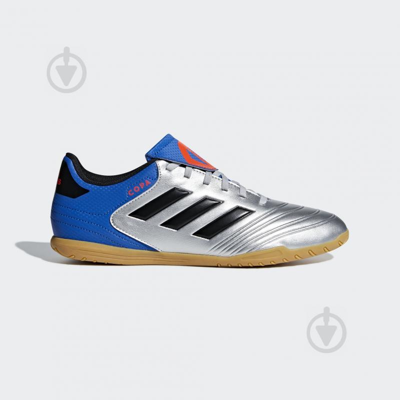 Футзальная обувь Adidas COPA TANGO 18.3 IN DB2448 р.46 серебряный - фото 1