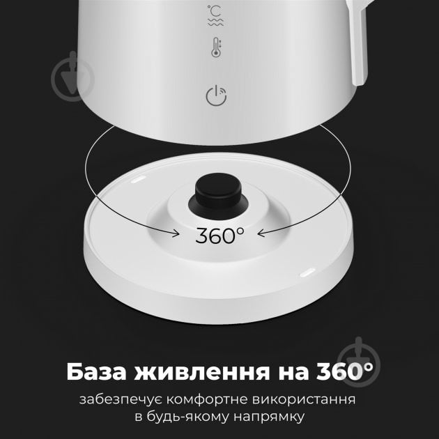ВІТРИНА! Електрочайник AENO EK8S (AEK0008S) - фото 12 ВІТРИНА! Електрочайник AENO EK8S (AEK0008S) - фото 12