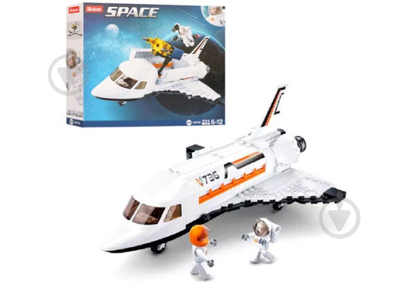 Конструктор Sluban M38-B0736 Space Космический шатл - фото 1