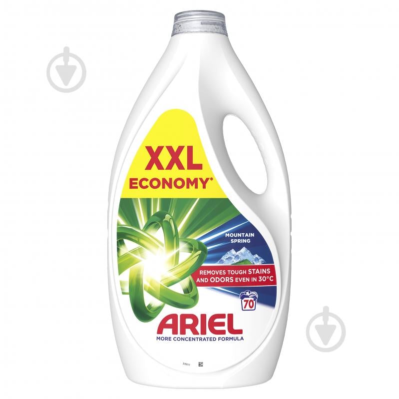 Гель для машинной и ручной стирки Ariel Горный источник 3,15 л - фото 2 Гель для машинной и ручной стирки Ariel Горный источник 3,15 л - фото 2