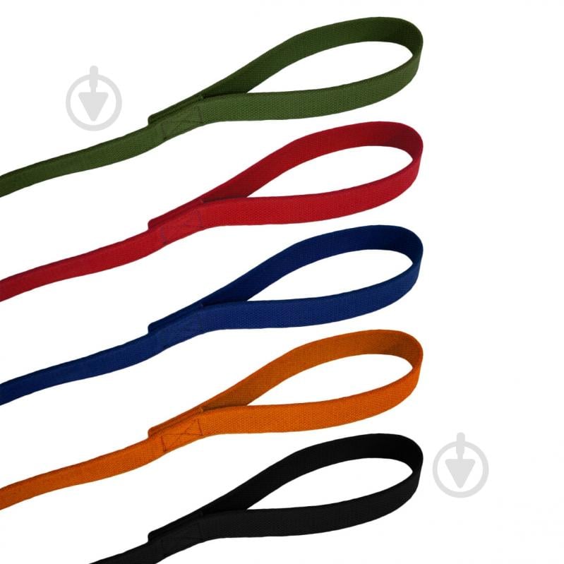 Поводок для собак Lucky Pet шитый брезент 20/200 синий - фото 2 Поводок для собак Lucky Pet шитый брезент 20/200 синий - фото 2