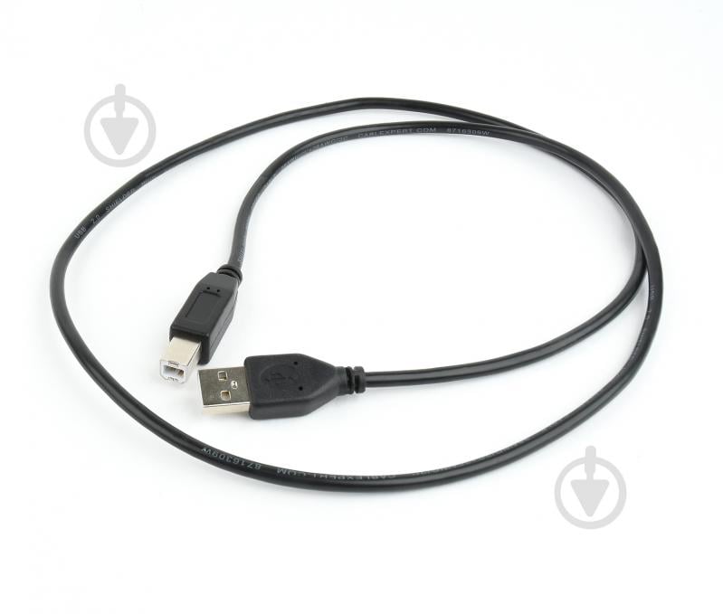 Кабель Cablexpert 1 м черный (CCP-USB2-AMBM-1M) USB 2.0 A-папа/B-папа - фото 4 Кабель Cablexpert 1 м черный (CCP-USB2-AMBM-1M) USB 2.0 A-папа/B-папа - фото 4