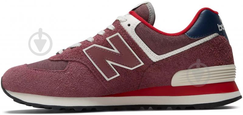 Кросівки чоловічі демісезонні New Balance U574 V2 U574RX2 р.46,5 червоні - фото 2