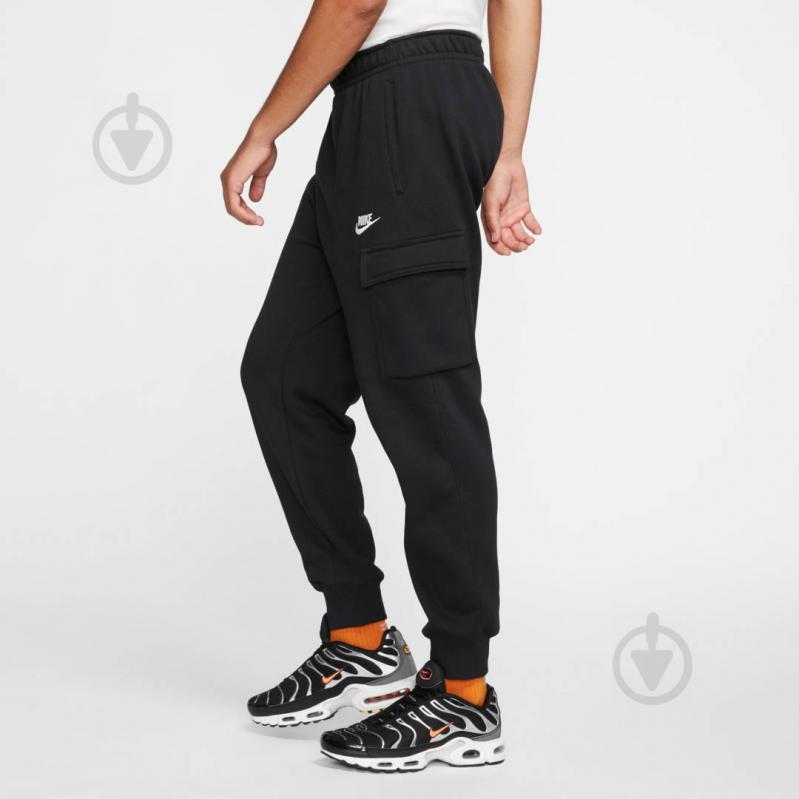 Брюки Nike CLUB PANT CARGO BB CD3129-010 р. M черный - фото 6