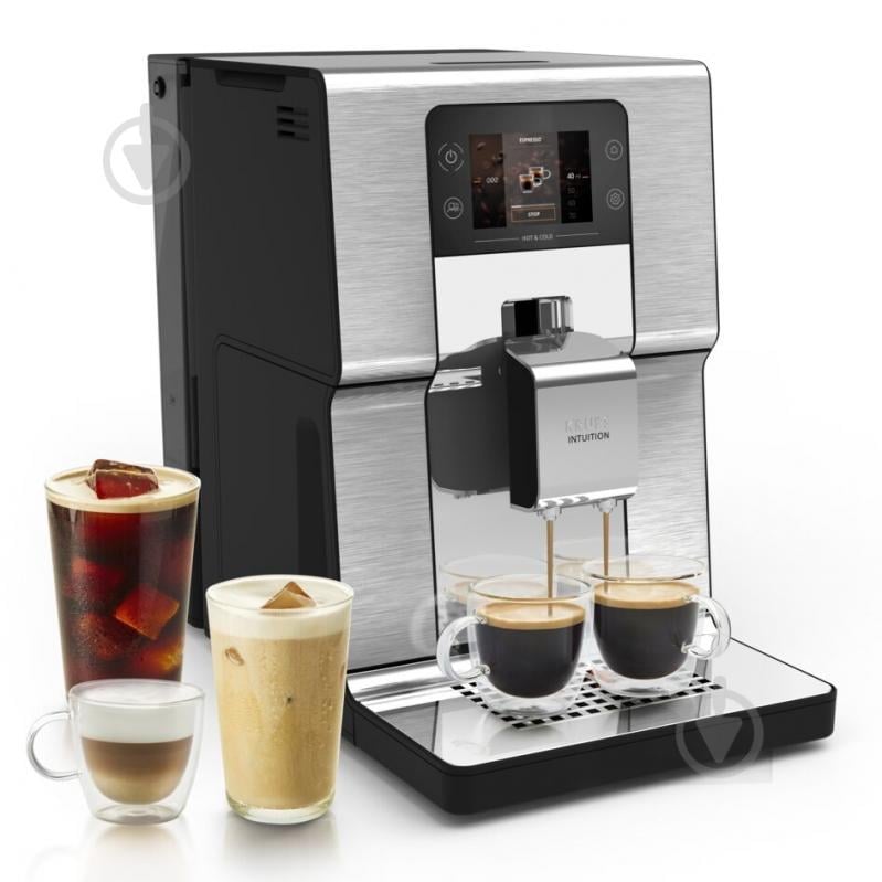 ВИТРИНА! Кофемашина Krups Intuition Experience Hot&Cold EA879EE0 Intuition Hot & Cold EA879EE0 - фото 12 ВИТРИНА! Кофемашина Krups Intuition Experience Hot&Cold EA879EE0 Intuition Hot & Cold EA879EE0 - фото 12