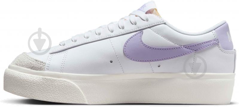 Кроссовки женские демисезонные Nike BLAZER LOW PLATFORM DJ0292-114 р.38,5 белые - фото 3