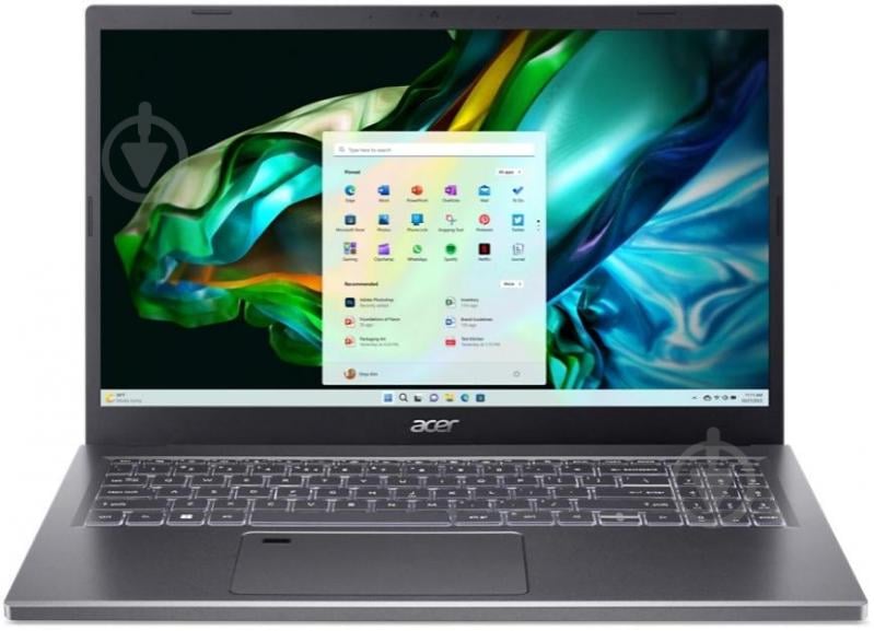 Ноутбук Acer Aspire 5 A515-58M-3014 15,6" (NX.KHGEU.002) steel gray - фото 1