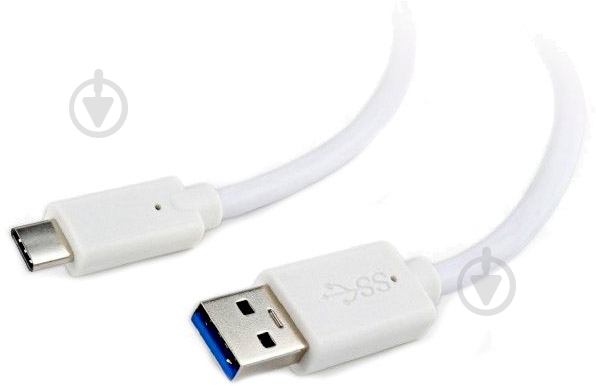 Кабель Cablexpert USB Type-C – USB 3.0 3 м белый (CCP-USB3-AMCM-W-10) премиум - фото 2