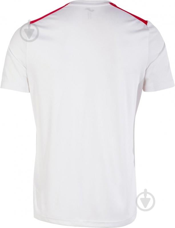 Футболка Joma 103081 р.2XS білий із червоним - фото 2 Футболка Joma 103081 р.2XS білий із червоним - фото 2