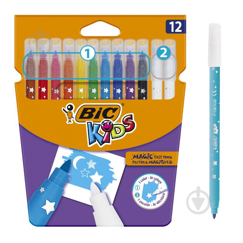 Фломастери Magic 12 шт. BIC - фото 1