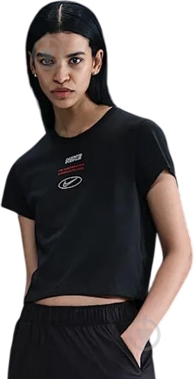 Футболка Nike W NSW TEE Classics+ SPD IH8506-010 р.XL черный - фото 1 Футболка Nike W NSW TEE Classics+ SPD IH8506-010 р.XL черный - фото 1