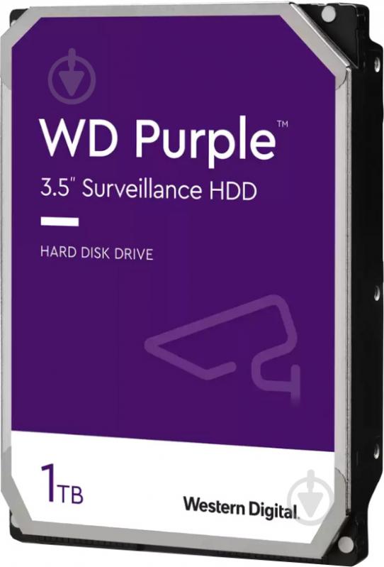 Жесткий диск WD 1 ТБ 3,5" SATA (WD11PURZ) purple - фото 1